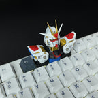 ZGMF-X20A Strike Freedom Gundam Resin Artisan Keycap – Transformable Collectible