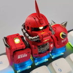 Zaku Light-Up Mecha Resin Artisan Keycap – Transformable Collectible