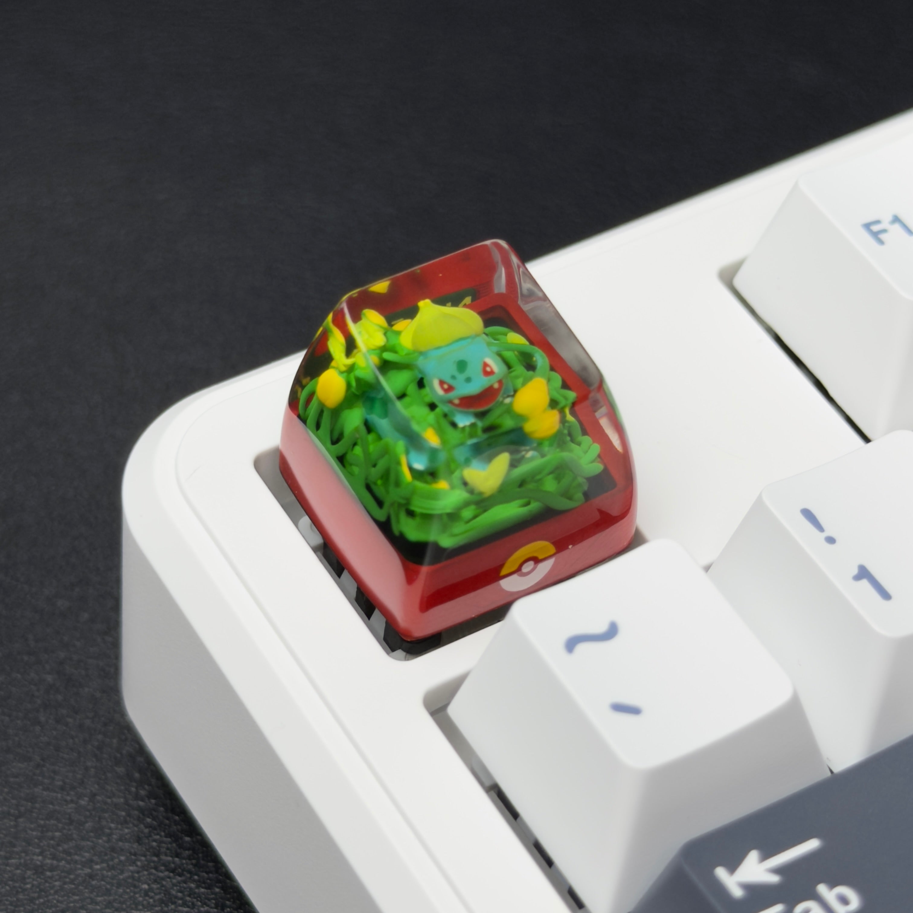 BULBASAUR Resin Keycap | Collectible Artisan Keycap