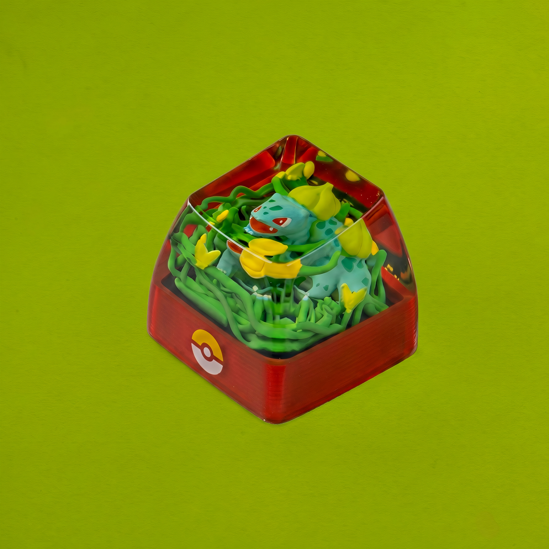 BULBASAUR Resin Keycap | Collectible Artisan Keycap