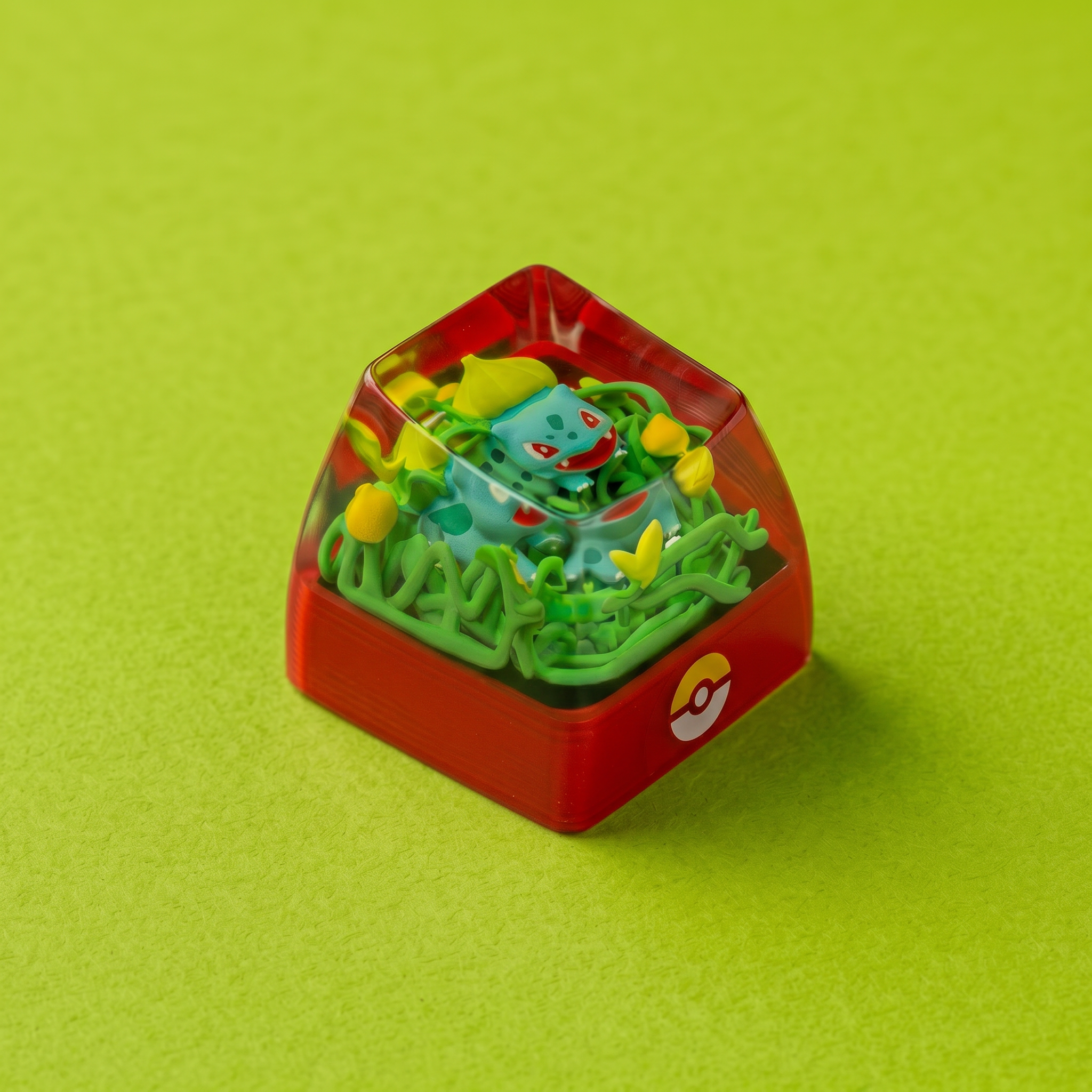 BULBASAUR Resin Keycap | Collectible Artisan Keycap