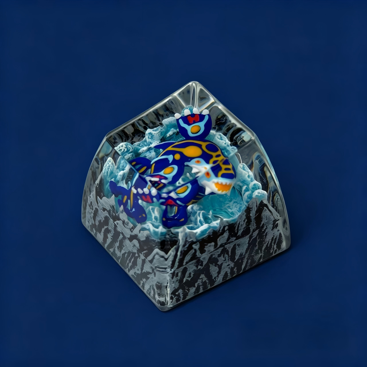 KYOGRE Resin Keycap | Collectible Artisan Keycap
