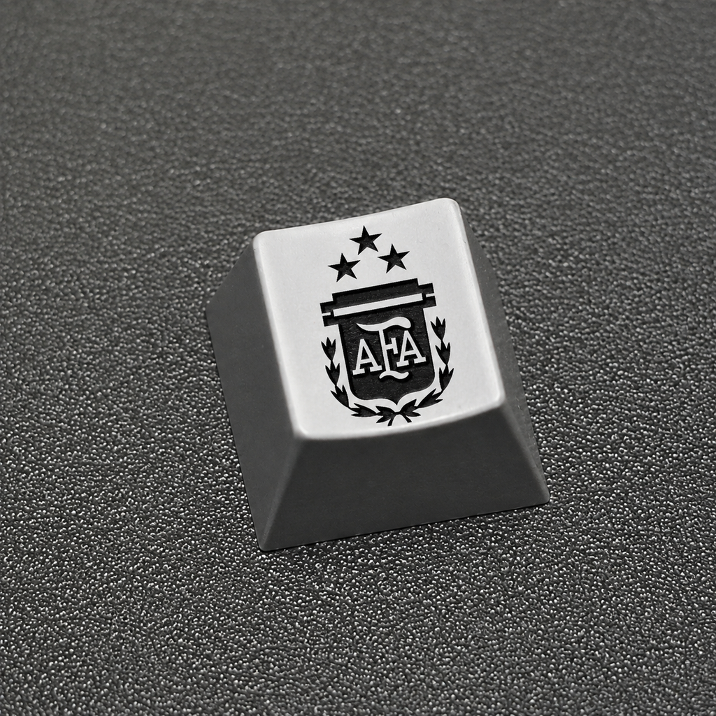 Argentina Crest Metal Artisan Keycap |  Collectible Artisan Keycap