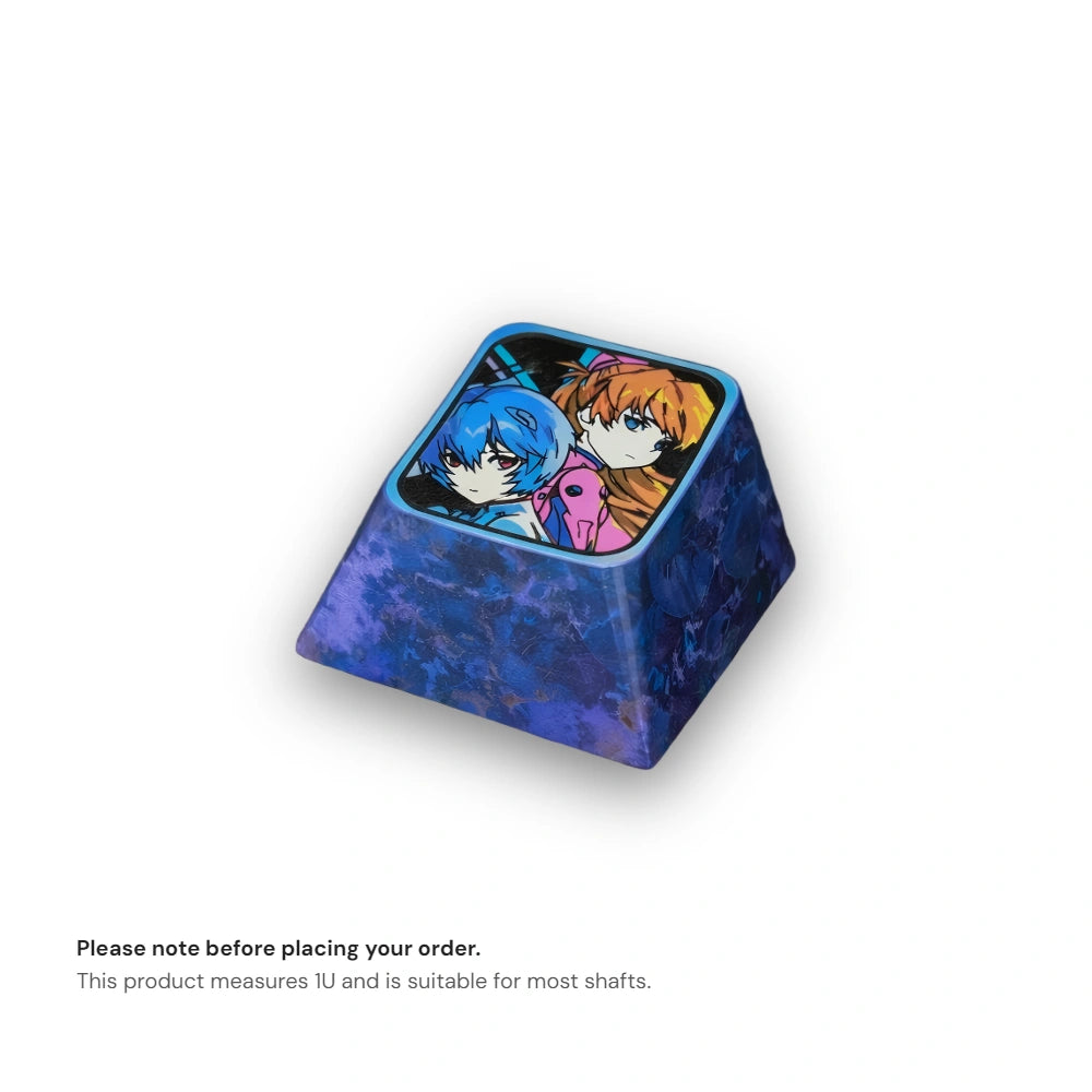 REI&ASUKA Titanium Keycap | Collectible Artisan Keycap