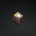 ASUKA LANGLEY SORYU Titanium Keycap |  Collectible Artisan Keycap