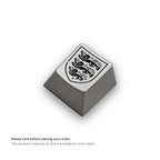 England Crest Metal Artisan Keycap |  Collectible Artisan Keycap
