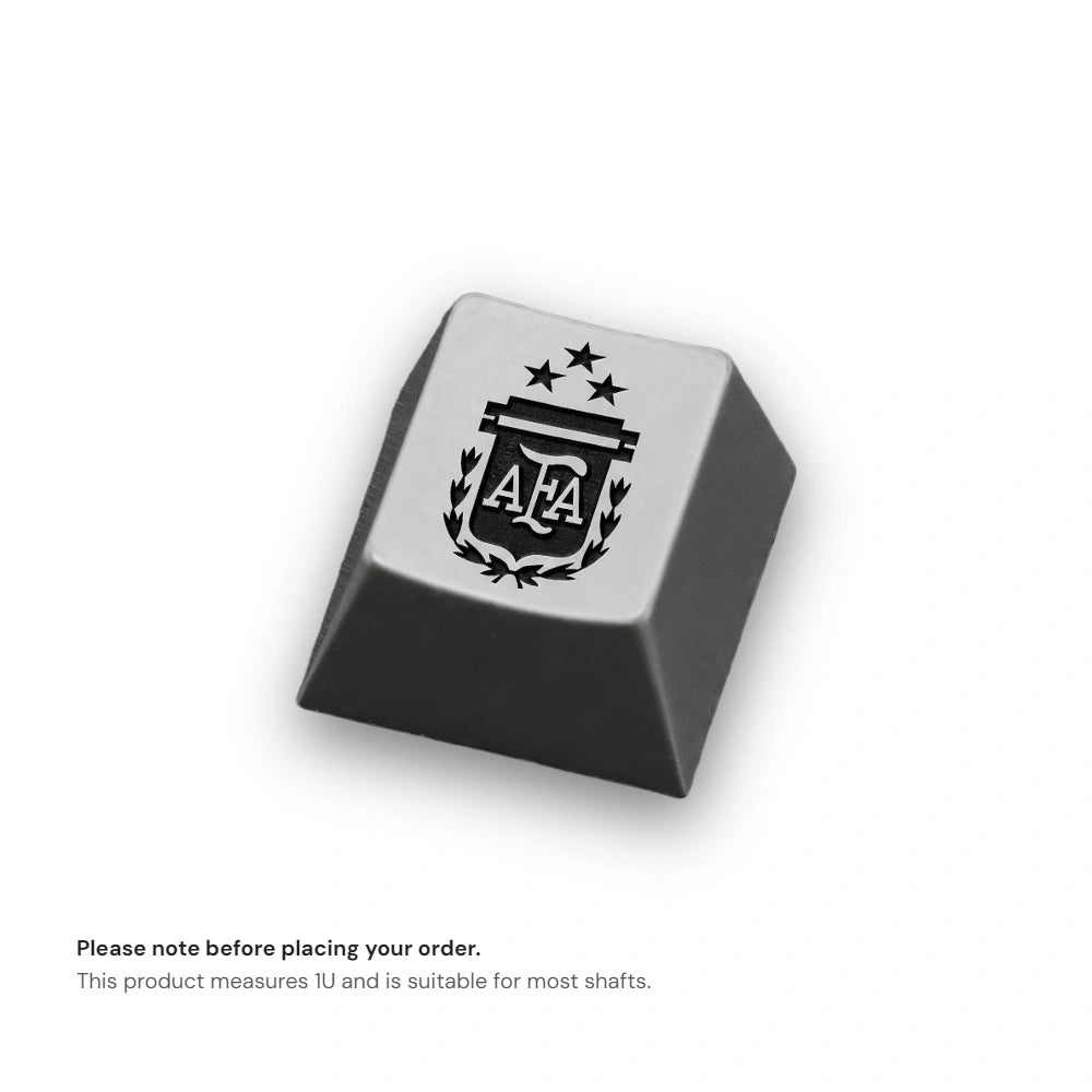 Argentina Crest Metal Artisan Keycap |  Collectible Artisan Keycap