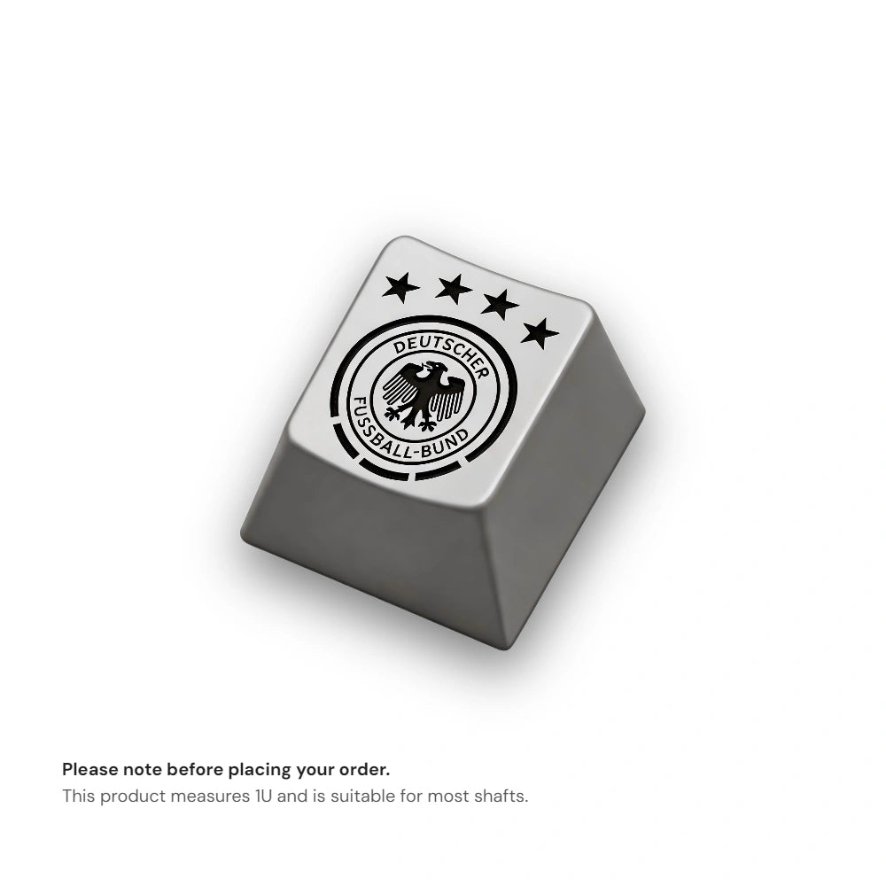 Germany Crest Metal Artisan Keycap |  Collectible Artisan Keycap