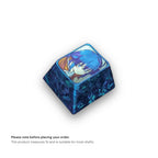 ROXY MIGURDIA Titanium Keycap |  Collectible Artisan Keycap