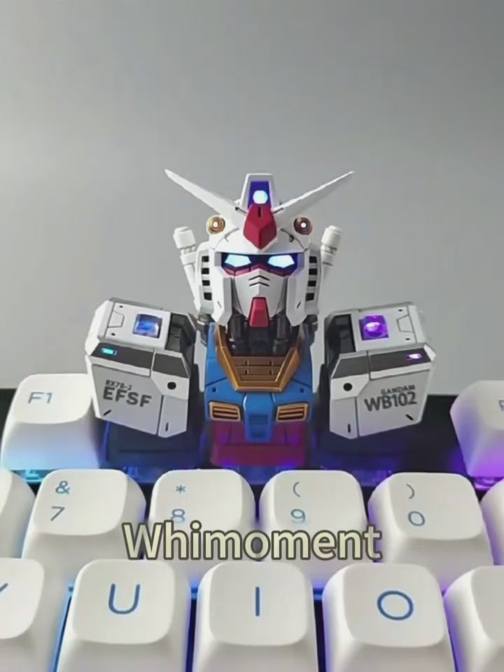 RX-78-2_Gundam_resin_artisan_keycap_for_mechanical_keyboard_collectors_and_sci-fi_fans 6