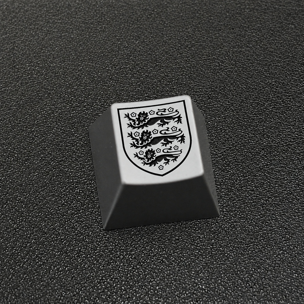 England Crest Metal Artisan Keycap |  Collectible Artisan Keycap