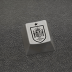 Spain Crest Metal Artisan Keycap |  Collectible Artisan Keycap
