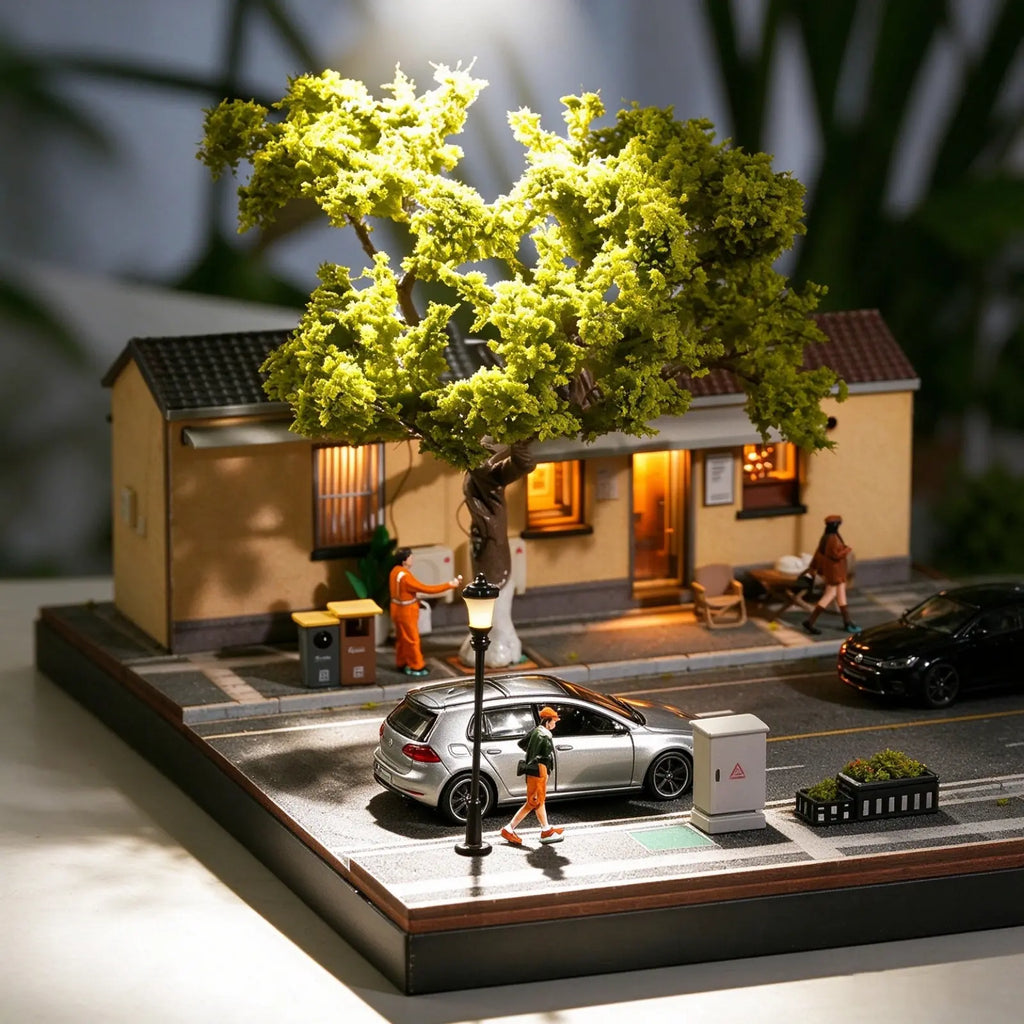 Guling Cafe Display Diorama